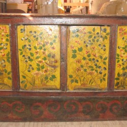 Yellow Floral Yongam Cabinet Yellow Floral Yongam Cabinet